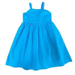 Primary Kids Dress - Sleeveless Summer Dress - Blue - Size‎ 8-9